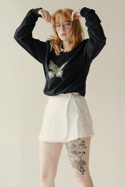 Butterfly Effect Long Sleeve T-Shirt - Black